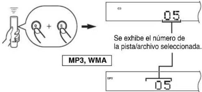 YAMAHA CDX397MK2 - Para reproducir directamente desde la pista deseada - 1