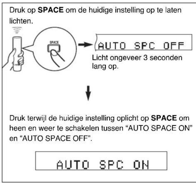 YAMAHA CDX397MK2 - Automatisch aanbrengen van intervallen - 1