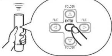 YAMAHA CDX397MK2 - Opzoeken van een map/bestand op een MP3 of WMA disc - 2