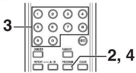 YAMAHA CDX397MK2 - PROGRAMMWIEDERGABE - 1