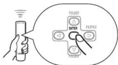 YAMAHA CDX397MK2 - Pour rechercher un dossier/fichier sur un disque MP3 ou WMA - 2