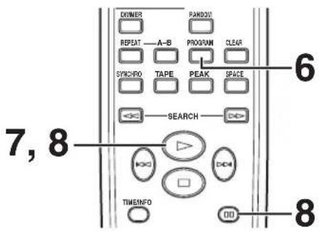YAMAHA CDX397MK2 - Programación manual para grabar en cinta (para Audio CD) - 2