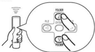 YAMAHA CDX397MK2 - Opzoeken van een map/bestand op een MP3 of WMA disc - 1
