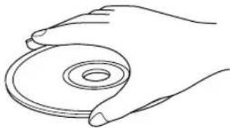 YAMAHA CDX496 - Opmerkingen betreffende de behandeling van compact-discs - 1