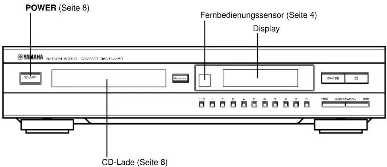 YAMAHA CDX496 - VORDERSEITE - 2