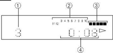 YAMAHA CDX496 - Displayinformation - 1