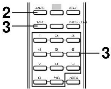 YAMAHA CDX496 - Automatische Programmierung - 1