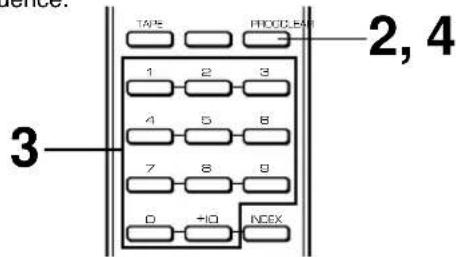 YAMAHA CDX496 - PROGRAM PLAY - 1