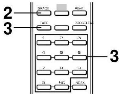 YAMAHA CDX496 - Automatisk bandprogramming - 1