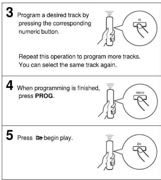 YAMAHA CDX496 - PROGRAM PLAY - 4