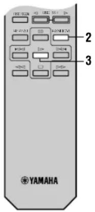 YAMAHA CDC585 - Willekeurig opnemen op cas- sette - 1