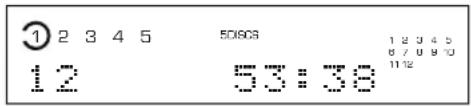 YAMAHA CDC585 - Pantalla de visualización - 1