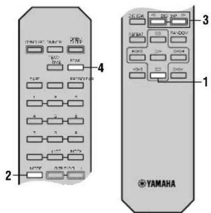 YAMAHA CDC585 - RECHERCHE AUTOMATIQUE DU NIVEAU CRÊTE - 1