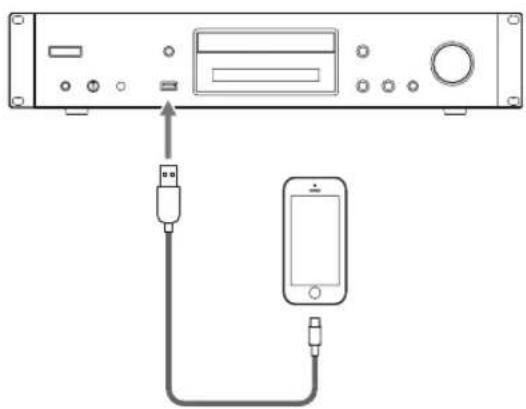 TASCAM CD240 - Écoute d'un iPod/iPhone - 2