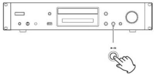 TASCAM CD240 - Mise en pause de la lecture - 1