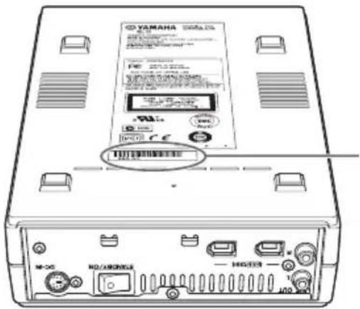 YAMAHA CRW3200IX - Numéro de série - 1