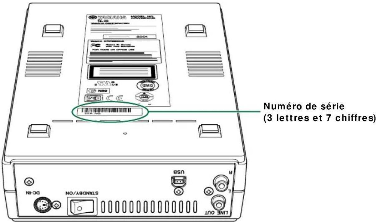 YAMAHA CRW2200UX - Numéro de série - 1