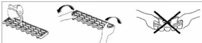 MEDION MD 2867 - Foodstuffs in the freezer compartment - 1