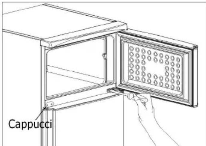 MEDION MD 2867 - SPOSTAMENTO DEL FERMO DELLO SPORTELLO - 1