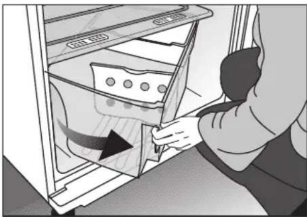 BEKO SS 137000 - Schwenkbares Gemüsefach - 1