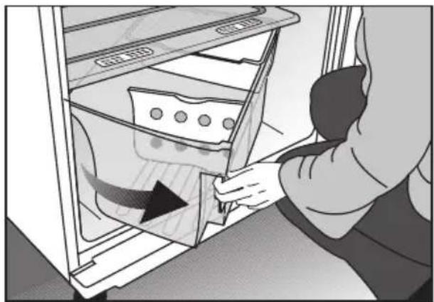 BEKO SS 137000 - De draailade gebruiken (alleen bepaalde modellen) - 1