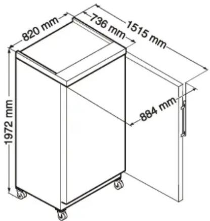 LIEBHERR GG 55511 - Mise en place - 1