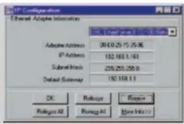 PHILIPS SNA6640 - Obtention des paramétrages IP depuis votre couteau ADSL sans fil de Modem - 3