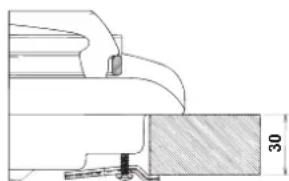 INDESIT PI 640 A (IX) - Hook fastening diagram - 8