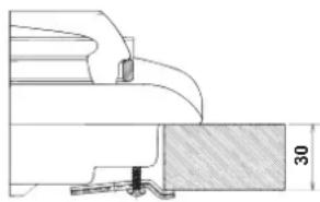 INDESIT PI 640 A (IX) - Hook fastening diagram - 2
