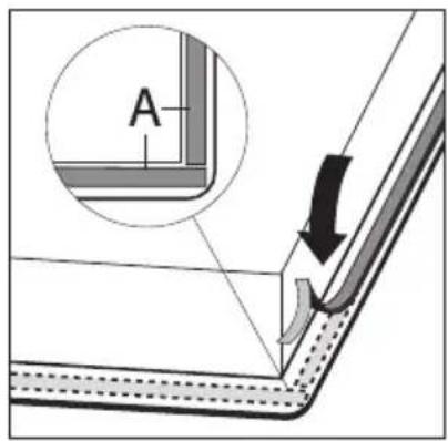 Pelgrim IDK832 - Placing the sealing tape - 1