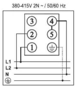 Pelgrim IDK484 - Branchement électrique - 1