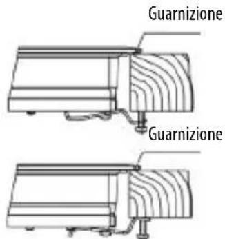 WHIRLPOOL ACM 723 - Fissaggio del piano cottura - 1