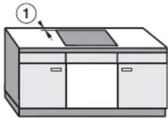 MIELE KM 63491 PowerFlex - Distance de sécurité latérale / arrêté - 3