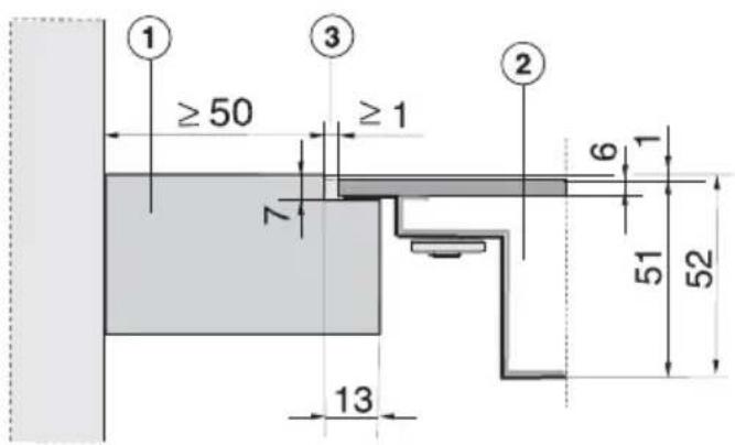 MIELE KM 63491 PowerFlex - Plan de travail en pierre naturelle - 1