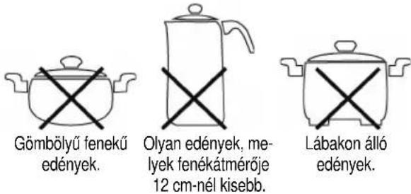 BOMANN EKI 551 - A kovetkez edenyek nem hasznalhatok: - 1