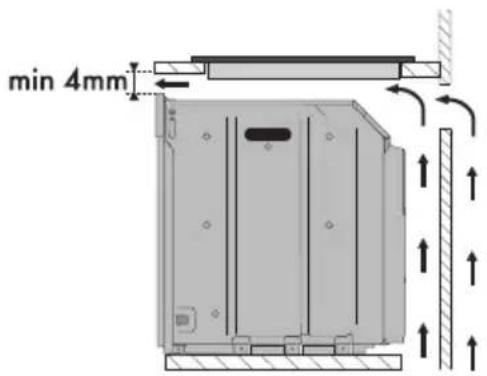 SMEG SI5643D - Sur le compartiment d'encastrement du four - 2