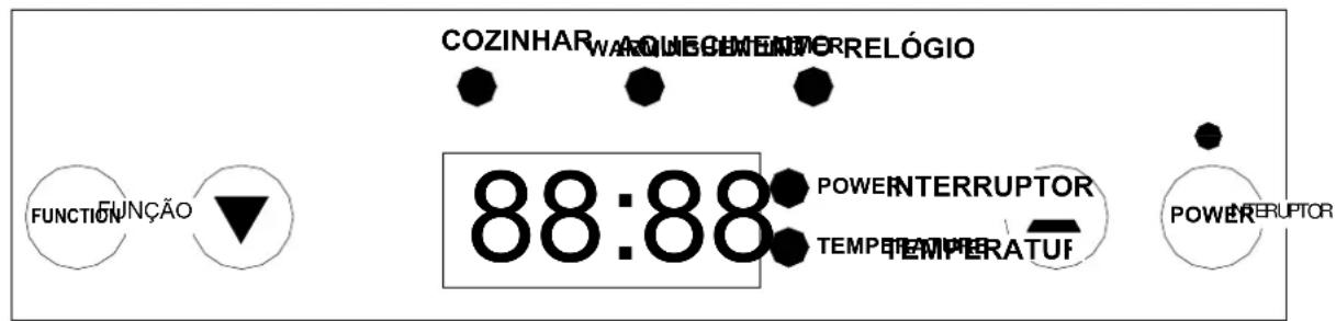 TRISTAR IK 6173 - PAINEL DE CONTROLO - 1