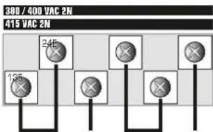 BORETTI VP 64 IX - Esquemas de conexión - 5