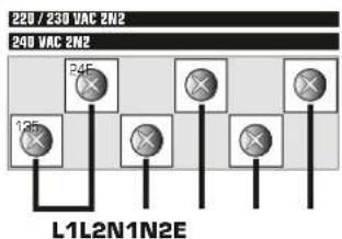 BORETTI VFNR 94 IX - Esquemas de conexión - 2