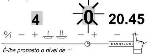 DE DIETRICH DTI309 - 1-Acenda o disco "STAR CONTROL" - 2