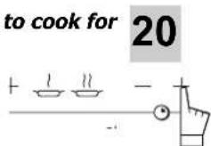 DE DIETRICH DTI309 - - Set how long to cook for - 1