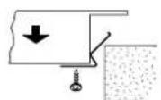DE DIETRICH DTI309 - dimensions in cm - 2