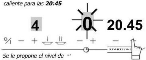DE DIETRICH DTI309 - 2- Introduzca la hora a la que quiere que esté recalentado - 1