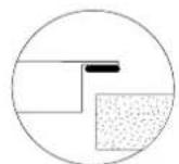 DE DIETRICH DTI309 - dimensions in cm - 1