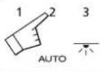 DE DIETRICH DTI399 - altering the power level or switching the hood off - 1