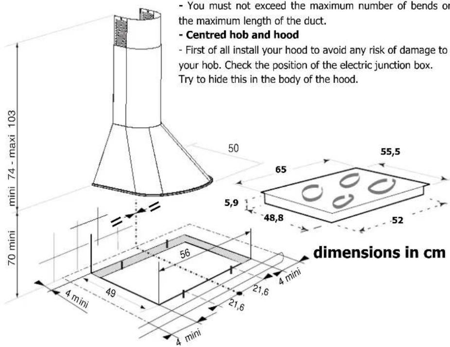 DE DIETRICH DTI399 - Positioning - 1