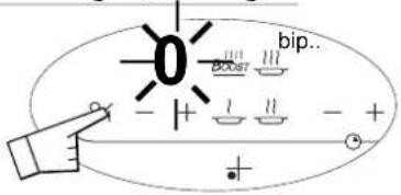 DE DIETRICH DTI399 - Botão ligar/desligar - 1