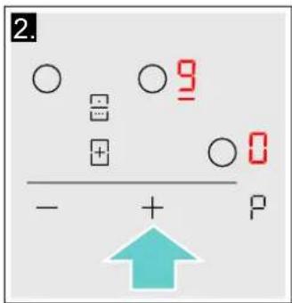 NEFF T48BD13N0 - Sélectionner un foyer et une position de chauffe - 2