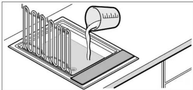 NEFF N64TD00N0 - Remplir les bacs d'eau et de pierres de lave - 1