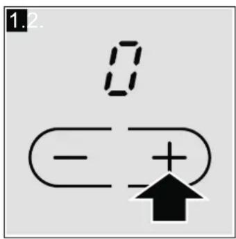 NEFF T43E20N1 - Selecting the power level: - 1